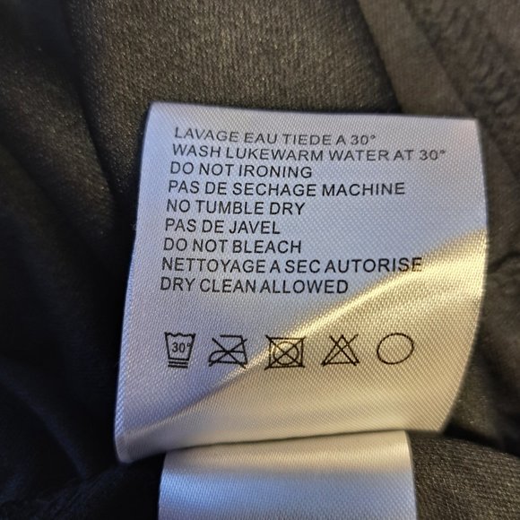 MOLLY BRACKEN NWT LACE Skirt Sz Medium ELASTIC WAIST lined OFFICE FORMAL BLACK - Picture 12 of 13